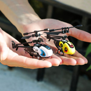 Mini Remote Control Aircraft Helicopter Toy Ultra-Small Youth Drop-Resistant Charging Kids Anti-Collision Adult Aircraft