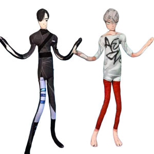 Anime Alien Stage Ivan Till Cosplay Doll Stuffed Dolls Funny Abstract Twistable Shape Room Decoration Figure Accessories