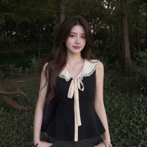 CHENDAYU | Bow Tie Summer Top