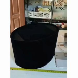 PeciSongkok Jumbo Ukuran Besar Nomor 10 11 12 13 14 15 Tinggi songkok 10 cm 11 cm 12 cm 13 cm kopiah jumbo big size hitam AC pojok nyaman dan halus