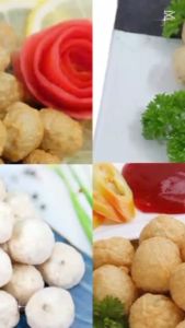 Cá Viên Tôm Viên Bò Viên Cá Viên Rau Củ Godaco- cá viên chiên ăn vặt thả lẩu gói 500g