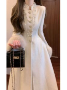 CHANGTONG | Tailored Waist Elegant French Style Trench Coat