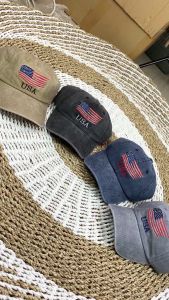 Topi Baseball Distro Pria Wanita Dewasa Bordir USA Jeans Fashion Vintage Sporty Kualitas Import