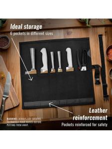 YYBAIO | Portable Foldable Knife Storage Bag Canvas
