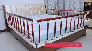Bed Rail No Punch Baby Bed Guard Rail Foldable Guardrail Bed Fence for Elderly Kid Baby shenmediao.sg