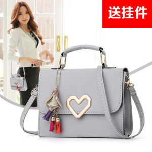 Candy Colored Womens Crossbody Bag Sweet Shoulder Casual Handbag Versatile Leisure Trendy PU Soft Surface Magnetic Buckle