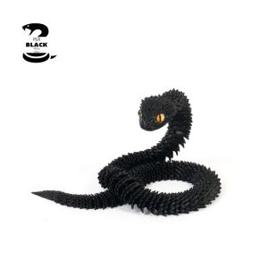 YIRANJIA | Mô Hình Rắn Giả Nối Miếng In 3D Màu Degradé