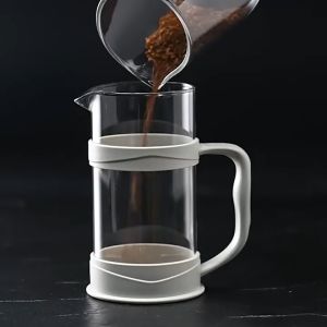 เหยือกชงชา ที่ชงกาแฟ เหยือกชงกาแฟ หม้อชากาแฟสด French press coffee pot ขนาด350ml 600ml 800ml 1000ml ชงกาแฟทานเองที่บ้าน Simple Thailand