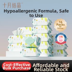 SHI YUE JIE JING | Hand Mouth Use Wet Wipes Large Pack