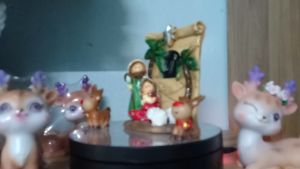 GIA ĐÌNH THÁNH GIA CHIPI 12CM. QUÀ TẶNG MÙA GIÁNG SINH