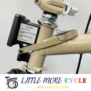 [Xiao Mo] อุปกรณ์เสริมผ้าขนาดเล็กที่ถอดออกได้อย่างรวดเร็วจมูกหมูหนังวัวดึงกระเป๋าหัวดึงสำหรับ Brompton