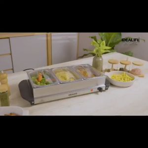 Pemanas Makanan / Electric Server & Buffet Warmer Idealife BS-4501