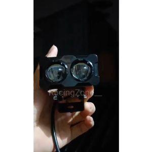 Lampu Tembak Sorot 2 Mata Laser SQL D3 2 Warna Highlow Bahan Full Besi