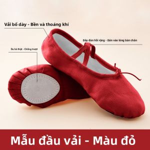 Giày Đào Tạo Múa Cho Bé Gái Đế Mềm