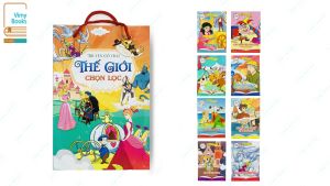Sách - Truyện Cổ Tích Thế Giới Chọn Lọc - Song Ngữ Anh Việt - Quét Mã QR Nghe Đọc ( 8 Cuốn )