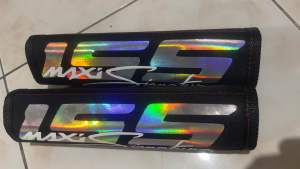 Rines moto nmax silver shock cover 2pcs