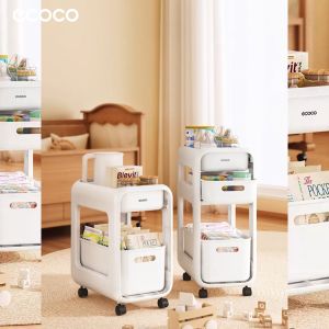 Rak Serbaguna ECOCO: Penyimpanan Buku, Tas, & Rak Dorong Bayi