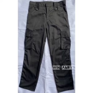 READY Celana Security Satpam FKPPI Celana - Lapangan Pramuka PMR Hitam - Celana Polisi Coklat Hitam Navy Dongker Celana PDL panjang SMP SMA Dewasa (DRILL)