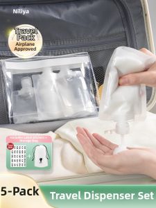 NILIYA | Travel Portable Liquid Dispenser Set