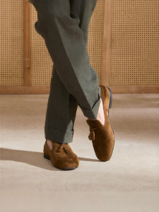 Truffaut | Fringe Loafer Shoes Real Leather