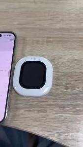 OUHOE | [T] Mini Wireless Magnetic Phone Screen Projector Mobile Phone Rear Camera Selfie Video Camera For Vlog Live Selfie Screen