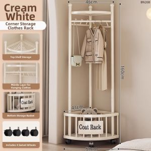 YIMEIYICHENG | Corner Bedroom Simple Luxury Coat Rack
