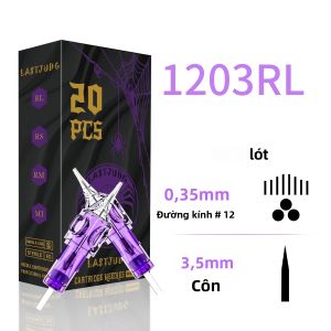 20 Chiếc Kim Xăm Hình Dùng Một Lần Kim An Toàn Dùng Một Lần Cho Máy Trang Điểm Vĩnh Viễn Và Máy Xăm Của LASTJUDG