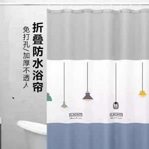 Quanhao | Mildew Resistant Easy Install High-End Waterproof Shower Curtain