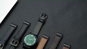 Leather Strap for Samsung Galaxy Watch 6 Classic 47mm 43mm 44mm Band No Gaps Bracelet Correa for Galaxy Watch 4 5 Pro Strap