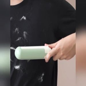 ลูกกลิ้งเก็บขนแมว ลูกกลิ้งเก็บฝุ่น แปรงกำจัดขน ลูกกลิ้งขนแมว ลูกกลิ้งเก็บฝุ่น มีฝาปิด แบบพกพา ล้างน้ำได้ ใช้ซ้ำได้