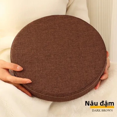 Besee | Đệm Ghế Tròn Mềm Mại Có Dây Đai Có Thể Giặt