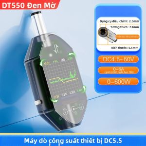 Máy Đo Dòng Điện Kỹ Thuật Số Có Độ Chính Xác Cao 50V Max 12A DC4.5-50V Máy Đo Công Suất DT550 Dụng Cụ Điện DIY