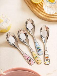 MODERN SWEETHOME | Food Grade 316 Stainless Steel Home Use Childrens Spoon