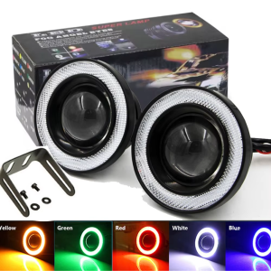 3.5 Inch Angel Eyes Fog Light Led Car DRL Daytime Running Lamp 12V 3.5 Round Halo Angel Eyes Rings Headlamps Turn Signal