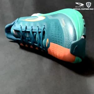 910 Nineten Sepatu lari pria Takashi run 1.5 hijau orange hijau tosca