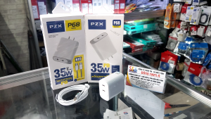 Cóc Sạc Nhanh Điện Thoại 2 Cổng USB-C 35W - PZX P68