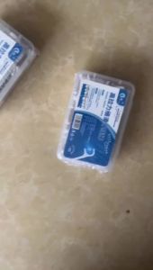 Tăm Chỉ Nha Khoa Siêu Mảnh Que Vệ Sinh Răng Miệng Di Động Hộp 50 Chiếc - Chỉ Nha Khoa Thân Thiện Với Nướu Dùng Cho Vệ Sinh Răng Miệng