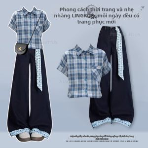 NUMEN BUTTON | Bộ Quần Áo Hàn Quốc Phong Cách Dành Cho Người Béo Size Lớn