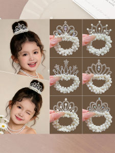 NING ZHOU | Crown Princess Style Childrens Hair Accessories