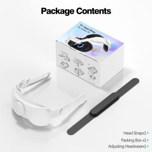 HUADAI design Comfort Head Strap AccessoriesCompatible with Oculus/Meta Quest 2/3/ 3S Elite Strap Replacement  VR Accessories