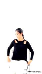 MASCOT Atasan Knit Wanita Tangan Panjang Bahan Knitted (M. 017) Baju Korea Knit