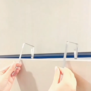 Thickened 5-layer large capacity non-woven fabric door storage hanging bag dormitory bedroom toys daily necessities storage hanging bag