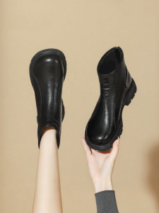 Josiny | Winter Soft-thick Ankle Martin Boots Fleece Lined