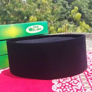 Pecic SONGKOK Kopiah Pendek AC Hitam Tinggi 7-10 cm