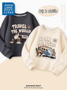 JEANSWEST SPORT | Cool Boys Long Sleeve Top Spring Autumn Wear