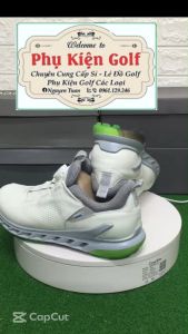 Giày Golf Ecco Nút Vặn - Giày Golf Nam Bản Mới Nhất