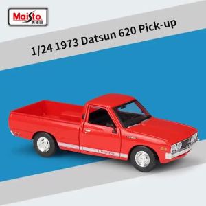 Hình Michi 1:24 Xe Bán Tải 1973 Datsun 620 Pick-up  Đồ chơi mô hình ô tô hợp kim tỷ lệ 1:1