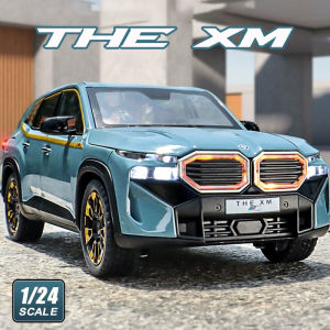 Quy Mô 1:24 BMW Xm xe hợp kim Mô Hình Xe mô hình đúc Âm Thanh Ánh Sáng Xe Những Người Yêu Thích Bộ Sưu Tập Trẻ Em Món Quà Sinh Nhật Kim Loại Đồ chơi bé trai