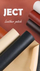 JECT Multicolor DIY Leather Repair Patch 50x137cm Waterproof Eco Self Adhesive Fix PU Fabric Sticker Sofa Furniture