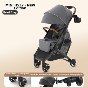 HAPPY SPACE | Adjustable Portable Baby Stroller